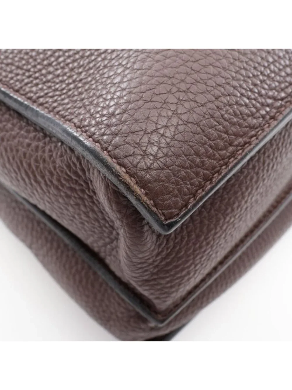 Hermes Business Bag Sac a Depeches 41 Chocolat Leather
